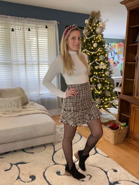 This is great for after the holidays too! Love this skirt! 

#LTKHoliday #LTKstyletip #LTKSeasonal
