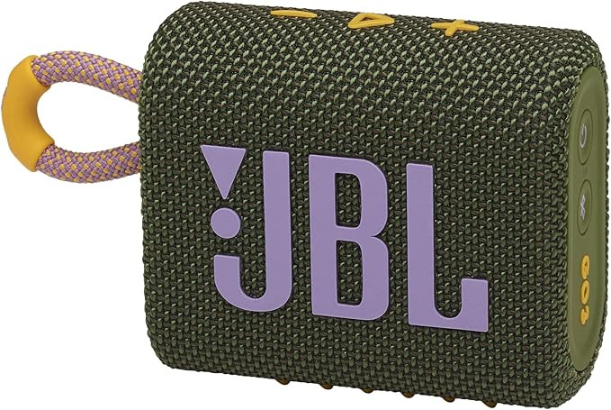 JBL Go 3 - Portable Mini Bluetooth Speaker, big audio and punchy bass, IP67 waterproof and dustpr... | Amazon (US)