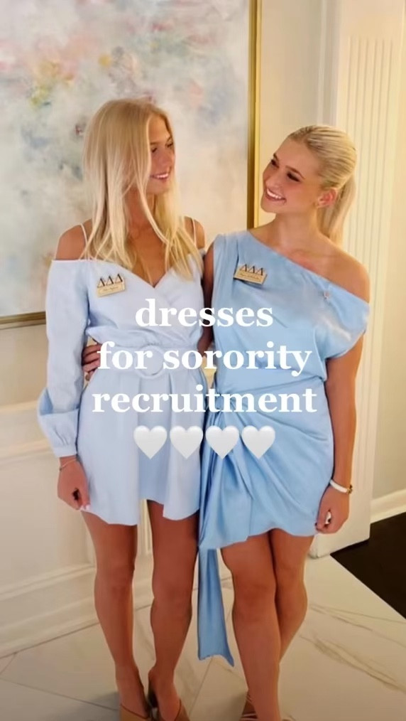 Blue Recruitment Dress