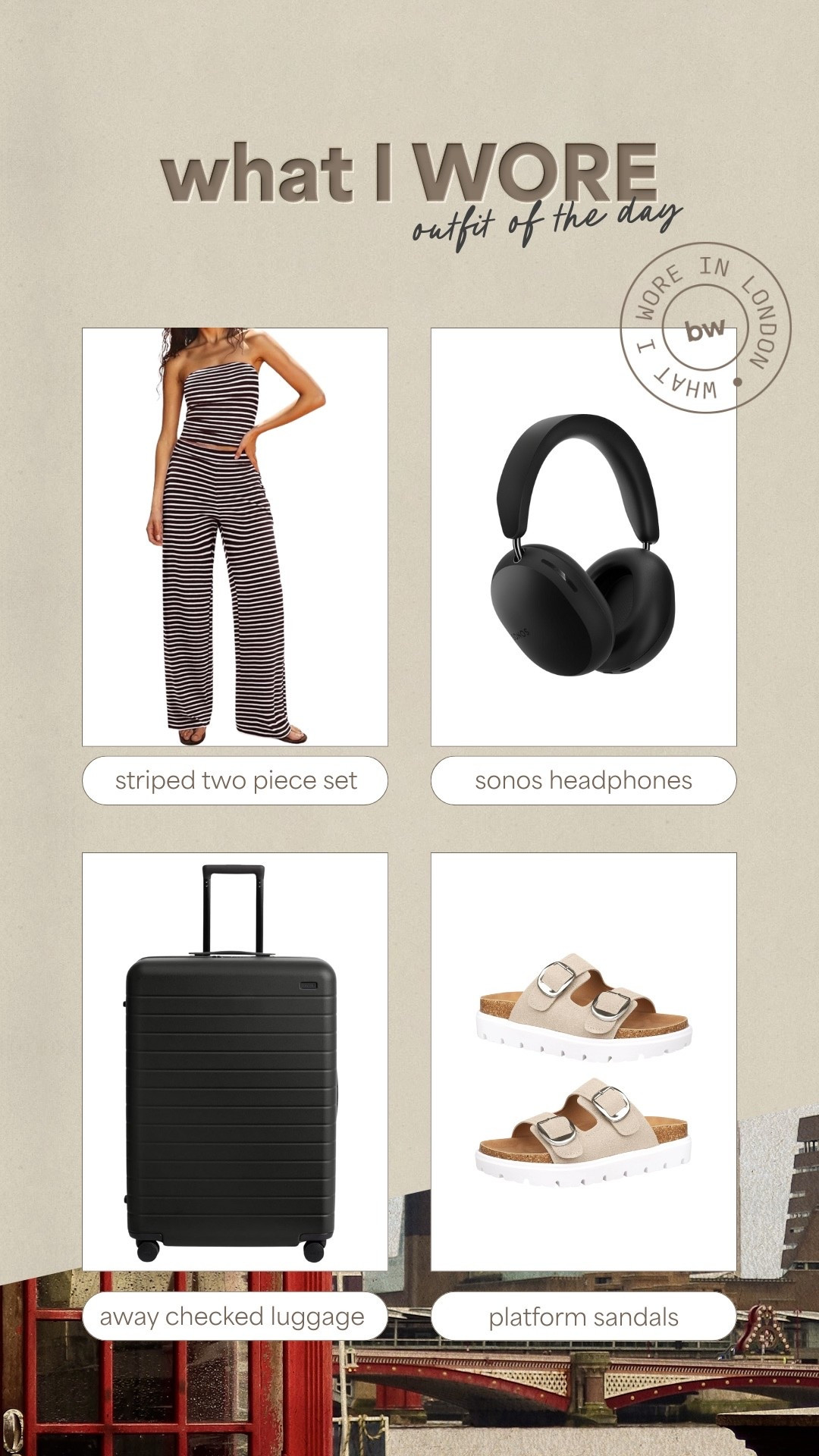 My travel outfit to London!
-
-
-
Amazon, Amazon fashion, women’s fashion, summer fashion, summer style, summer outfits, summer outfit inspo, summer ootd, trendy fashion, chic style, midsize fashion, midsize style, European vacation, Euro summer, London outfit inspo 

#LTKTravel #LTKMidsize #LTKStyleTip