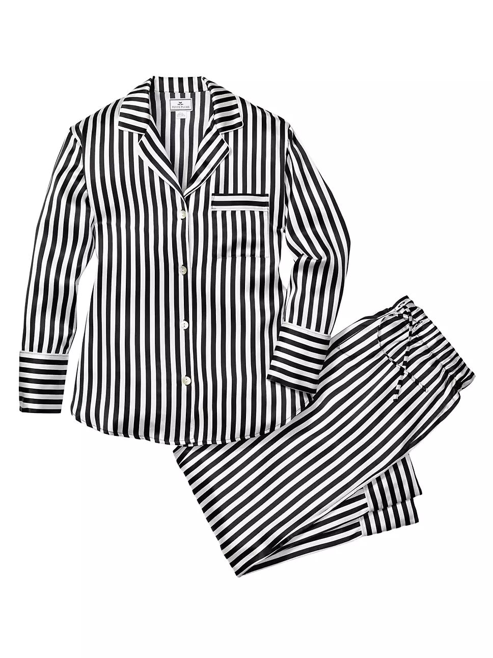 Bengal Striped Silk Pajama Set | Saks Fifth Avenue