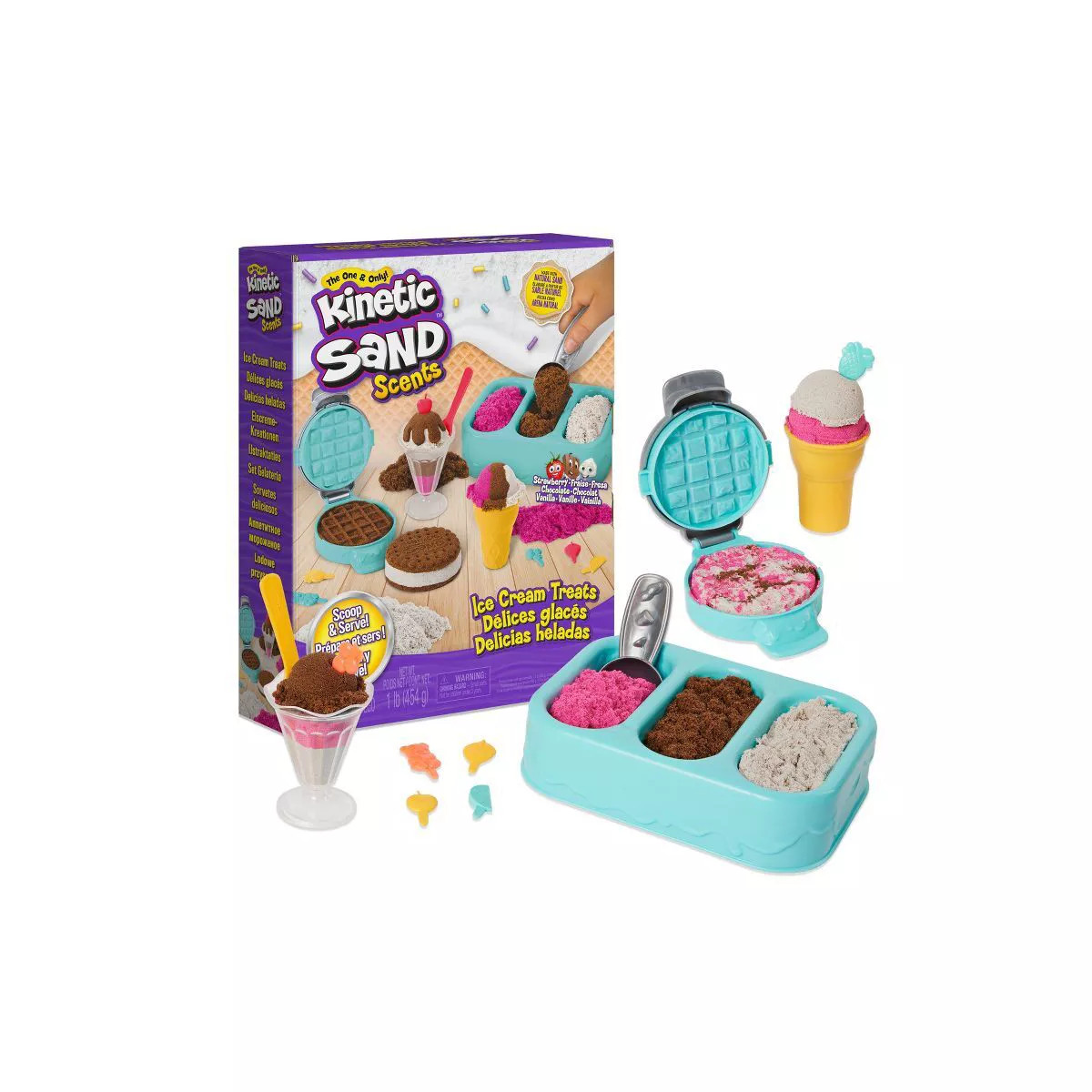 Kinetic Sand Scents Ice Cream Treats | Target
