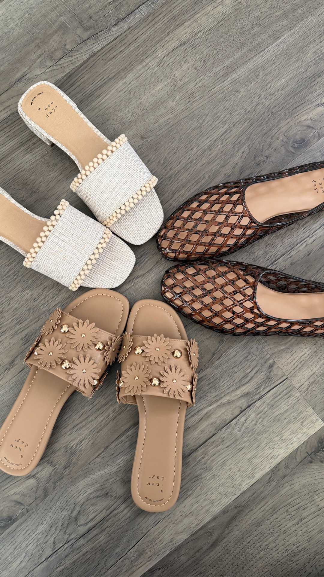 Target spring shoes that look way more expensive than they are 👀

These jelly flats, woven slides, and neutral sandals are giving designer vibes without the price tag. Perfect for spring outfits, vacations, brunch, and everyday wear.

You can wear these with jeans, dresses, or casual outfits and instantly look put together.

Which pair are you grabbing first? 🤍

@Target 

#LTKSeasonal