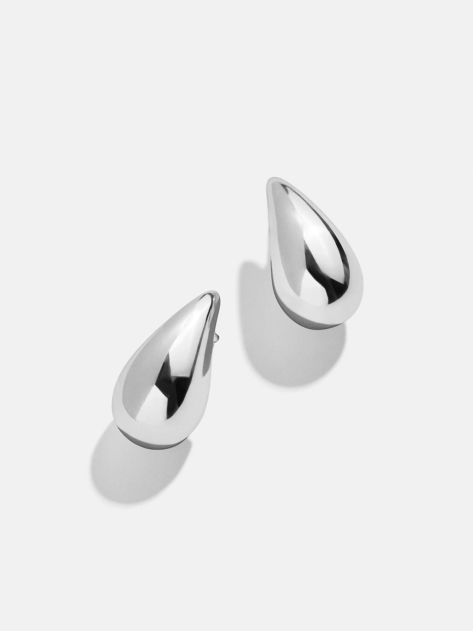 Ella 18K Gold Earrings - Sterling Silver | BaubleBar (US)