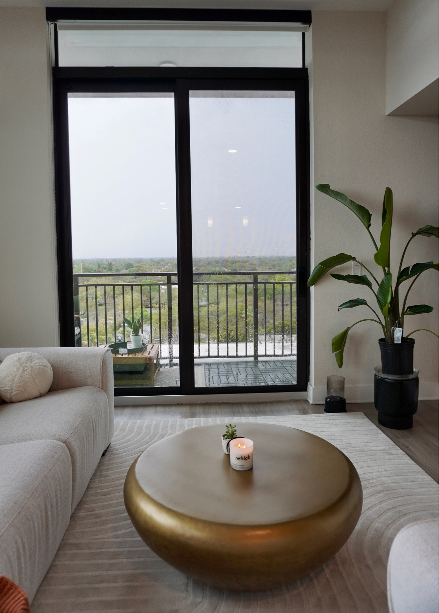 Neutral Living Room Vibes featuring my gold coffee table. If you never told me that I’d have a gold coffee table idk if I’d believe you but I love it! 

#LTKhome
