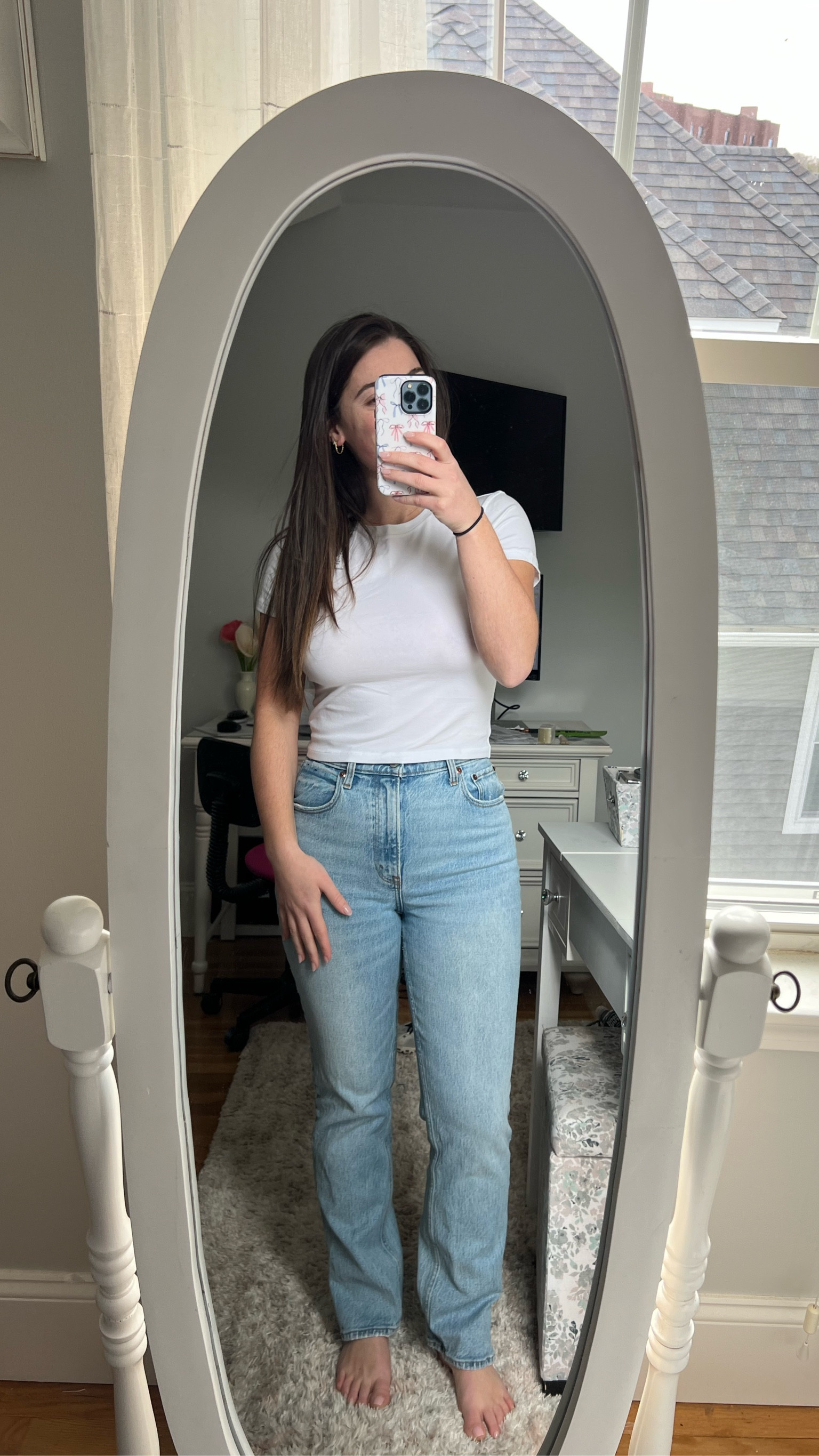 The perfect plain white baby tee! 

#LTKFindsUnder50 #LTKSaleAlert #LTKStyleTip