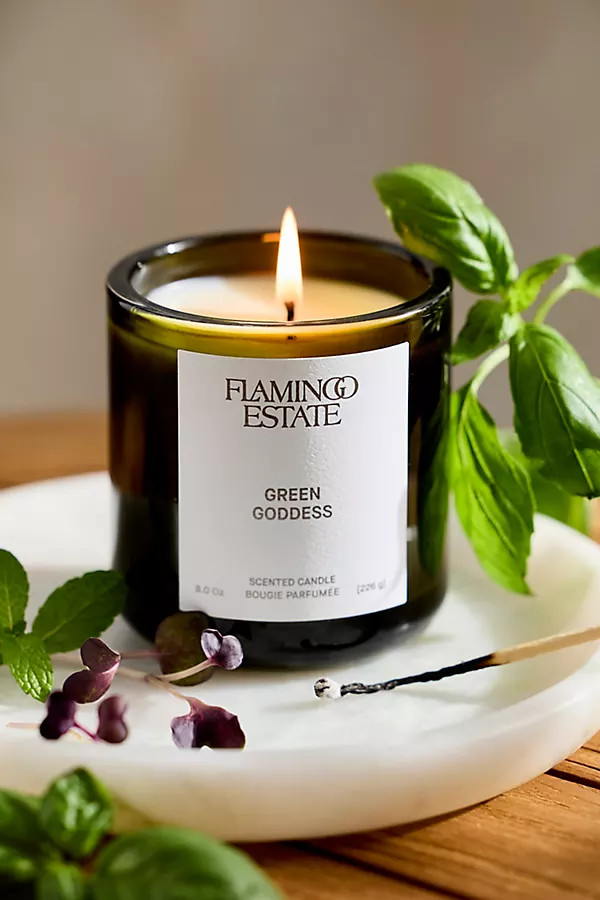 Flamingo Estate Green Goddess Candle | Anthropologie (US)