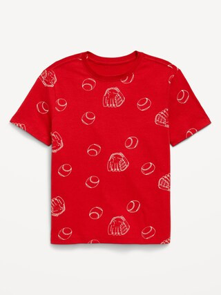 Softest Printed Crew-Neck T-Shirt for Boys | Old Navy (US)