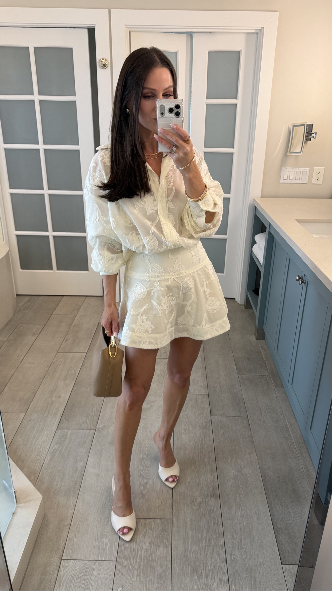 Obsessed with this set! The detailing is so gorgeous in person. I did my true size in both but you could size down one in the blouse if you’re between sizes as it runs a bit oversized. The shoes are true to size, too!

#LTKootd #LTKTravel #LTKOver40