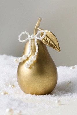 Colette Pearl Gold Fruit Object | Anthropologie (US)