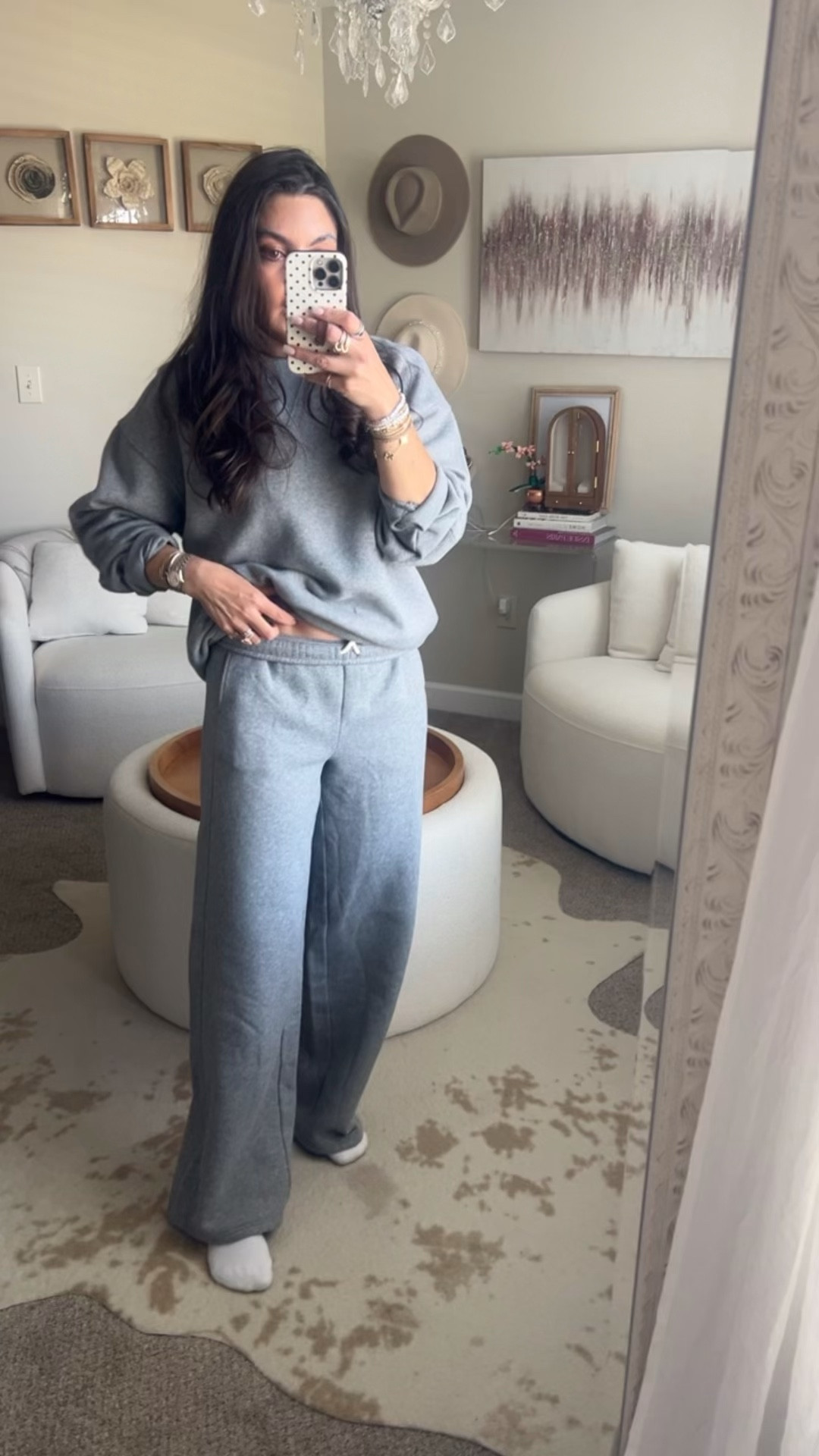 Aerie Cloud Sweat Set. Wearing small in both!