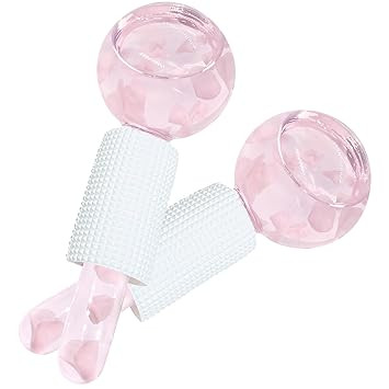 Ice Globes for Your Face, 2PCS Cooling Ice Globes for Facials, Cryo Sticks Ice Balls for Face and... | Amazon (US)