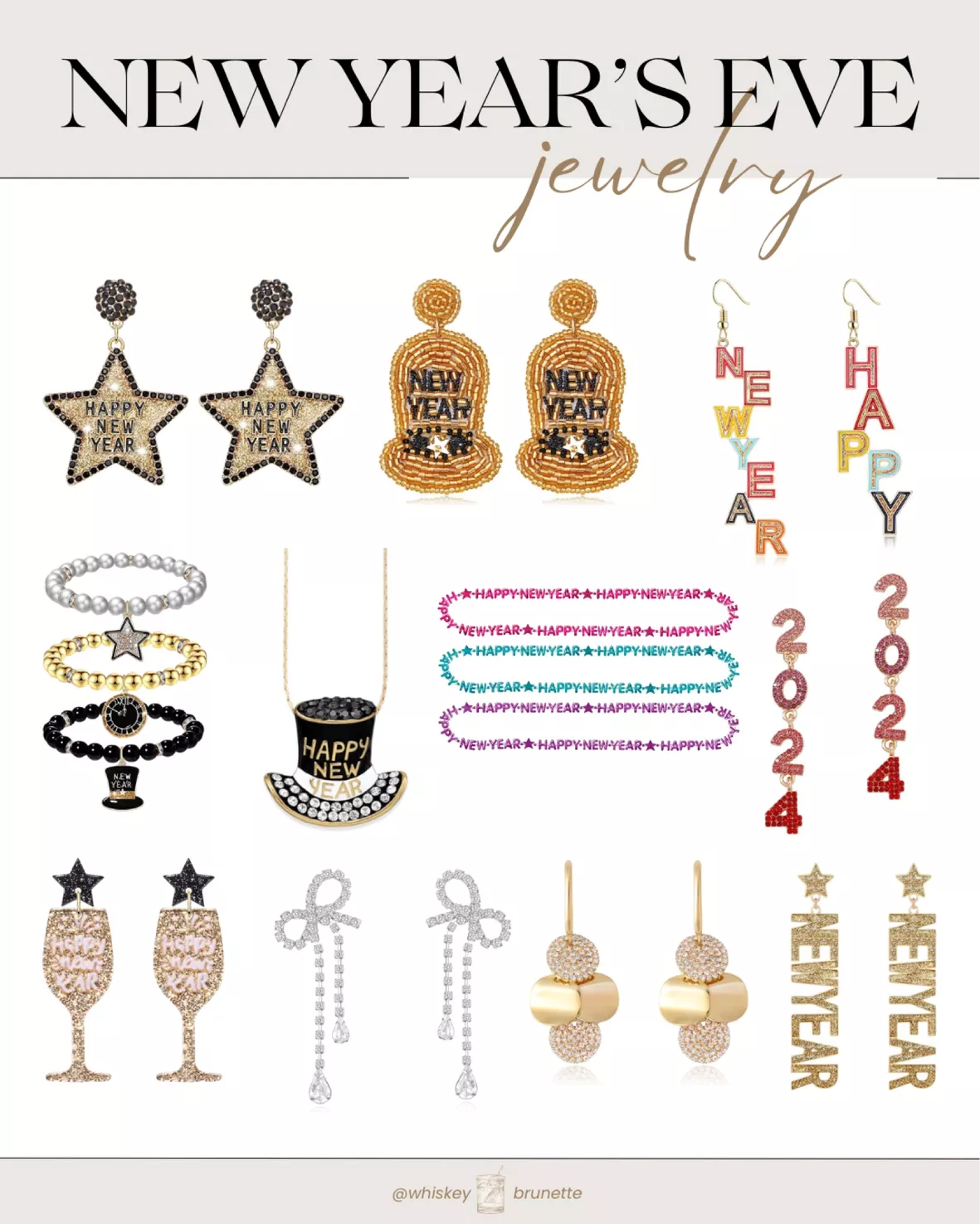 New Year Earrings New Year Earrings
