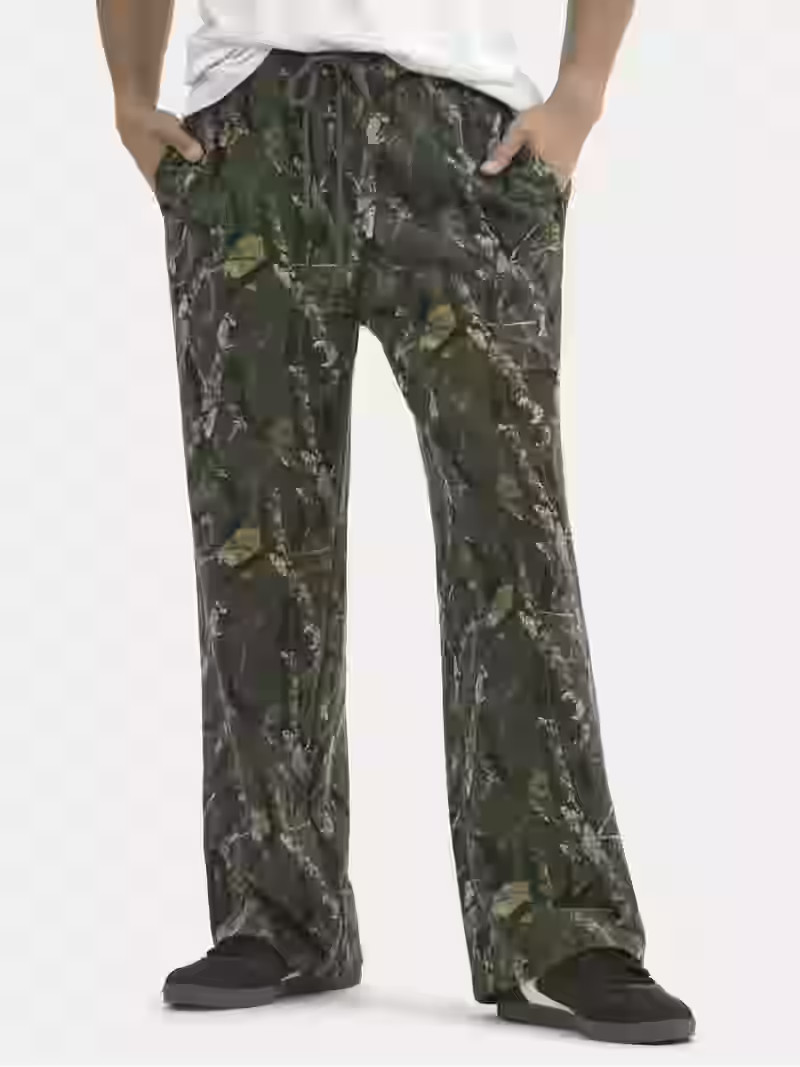 No Boundaries Soft Fleece Vintage Inspired Straight Sweatpants, Men's and Big Men's | Walmart (US)