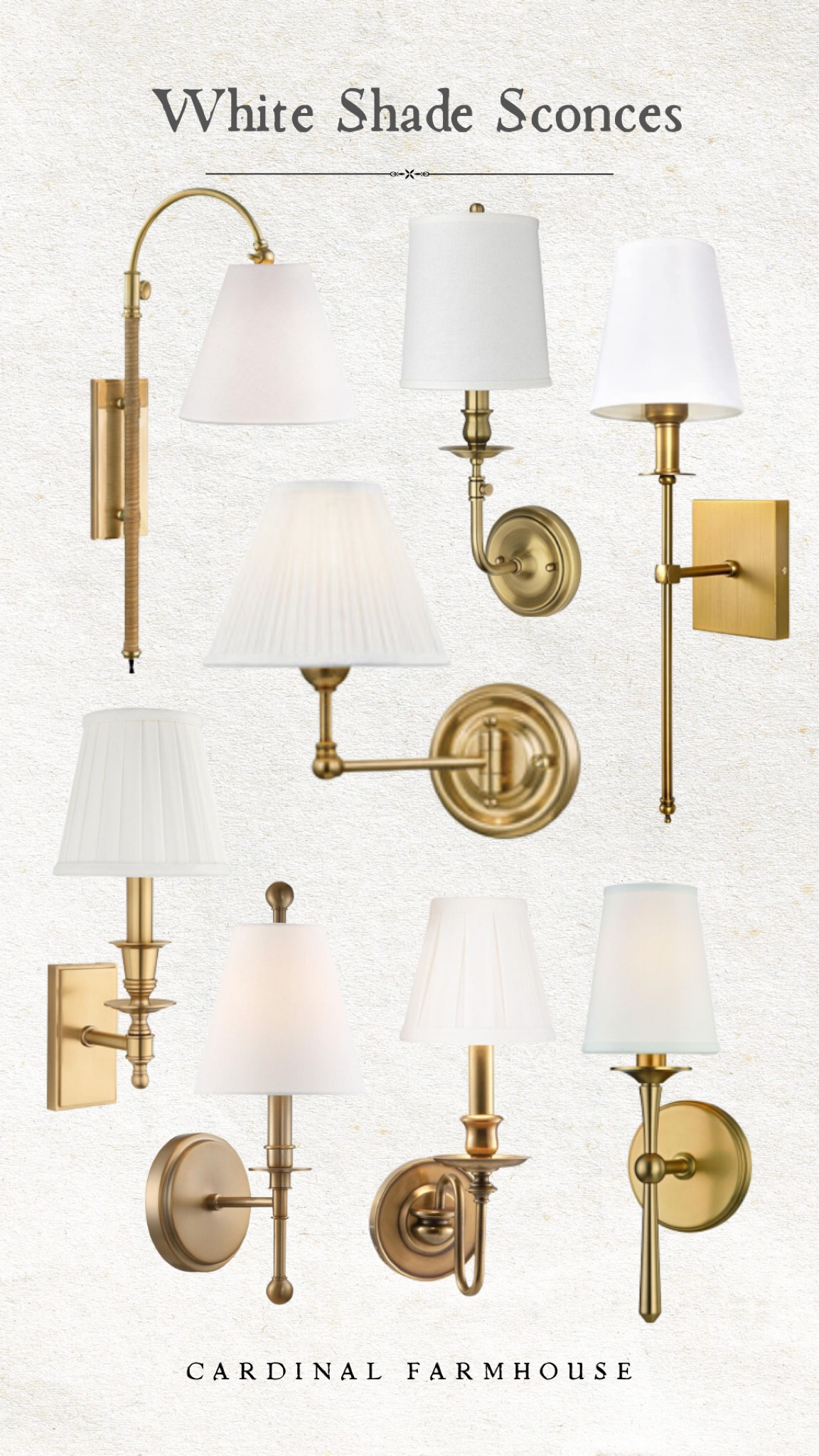 I love a good shaded sconce that makes me feel like I’m staying in an old English cottage. They are homey and polished- my kinda combo 🙌🤍

#LTKhome #LTKFind #LTKunder100