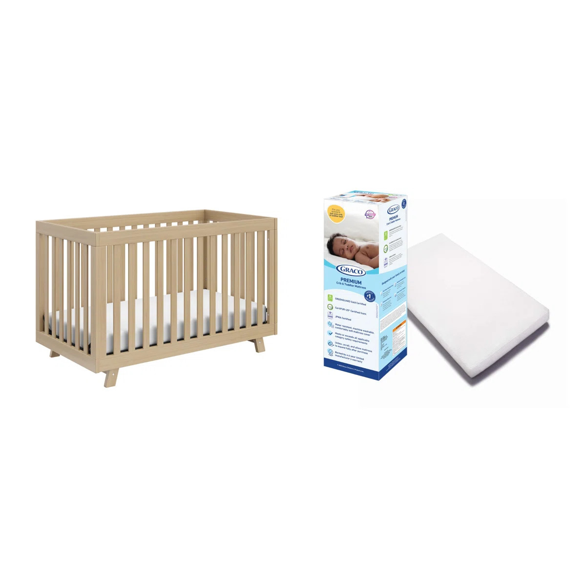 Beckett 3-in-1 Convertible Crib | Wayfair North America