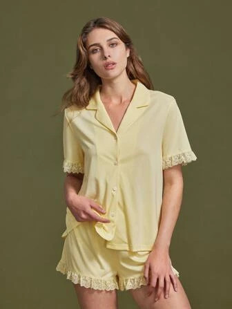 Luvlette Plain Lounge Set | SHEIN