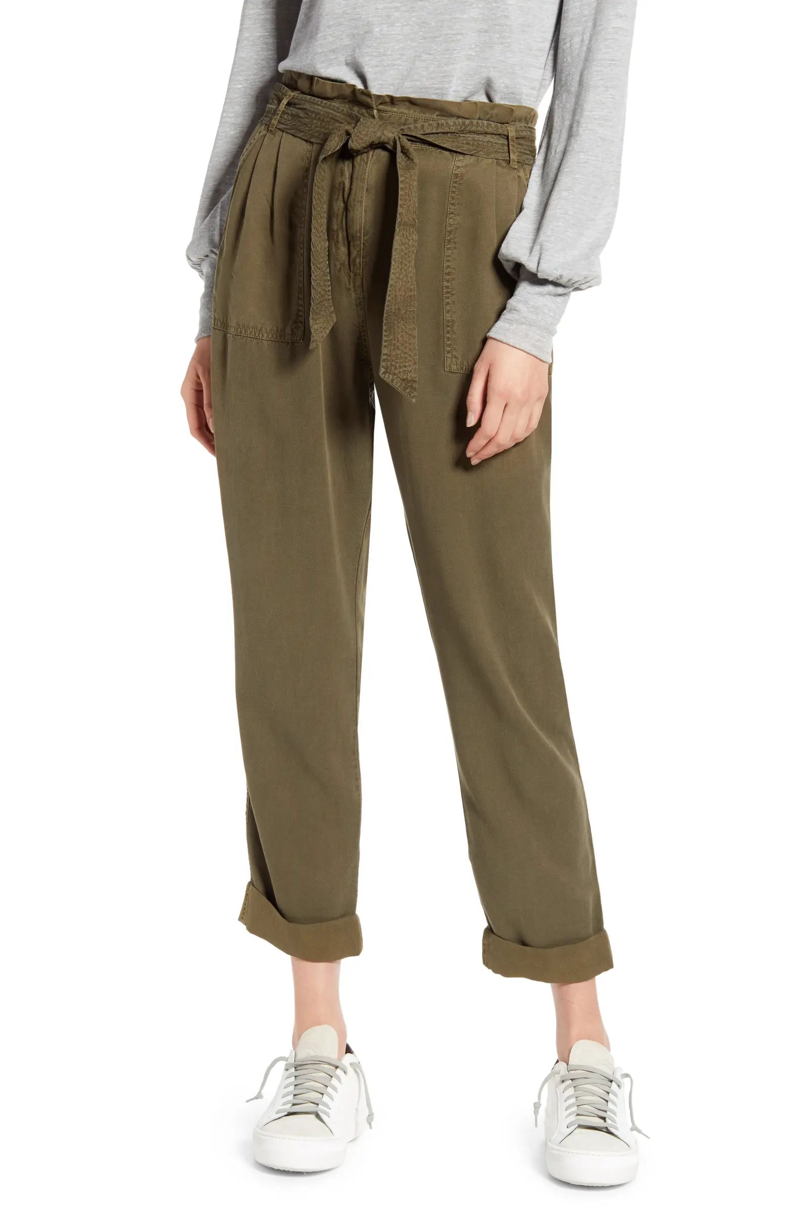 Treasure & Bond Paperbag Waist Pants | Nordstrom | Nordstrom