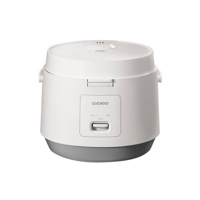 Cuckoo 10-Cup Basic Rice Cooker White: 5 Settings, Automatic Keep Warm, Dishwasher-Safe Parts, Includes Paddle & Cup | Target