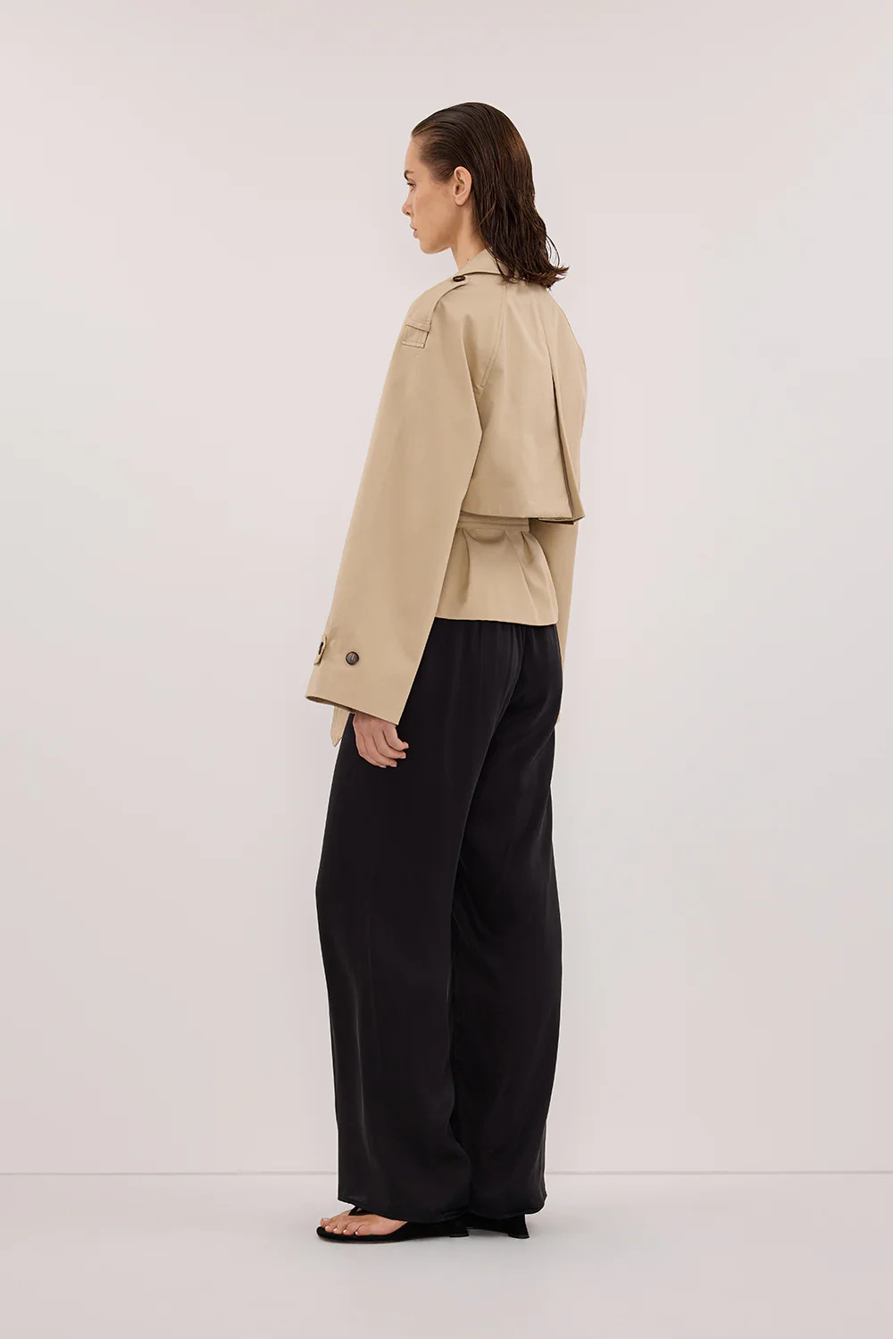 GABRIEL NATURAL CROPPED TRENCH | DISSH