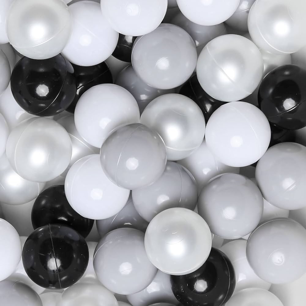 GOGOSO Ball Pits Balls for Toddlers Pack of 50 100 200 Plastics Shape Ball Non-Phthalate Non-BPA ... | Amazon (US)