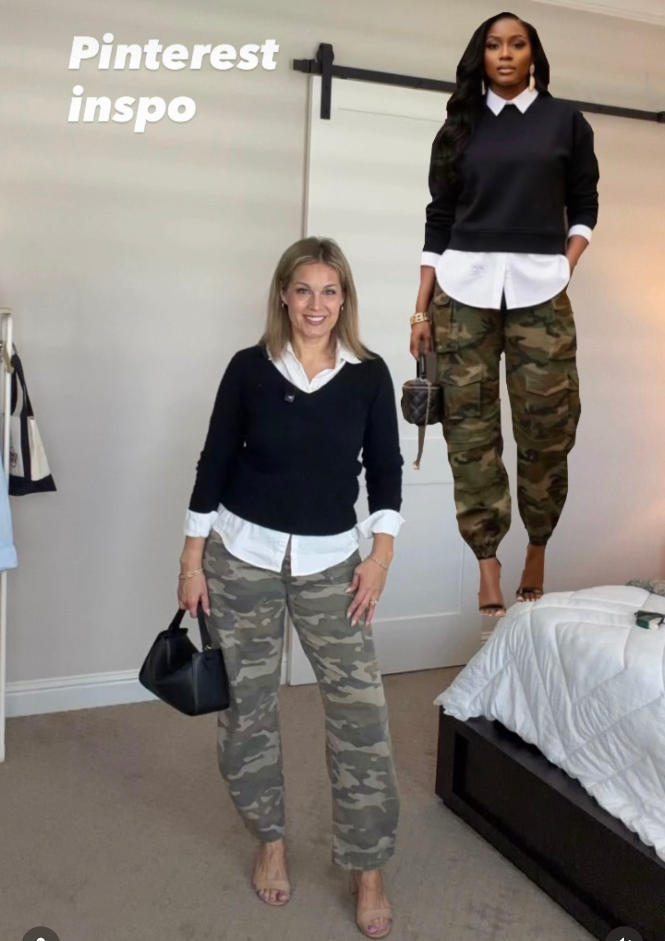 Pinterest photo inspiration . Camo pants
The horse clementine bag

#LTKootd #LTKOver40 #LTKWorkwear