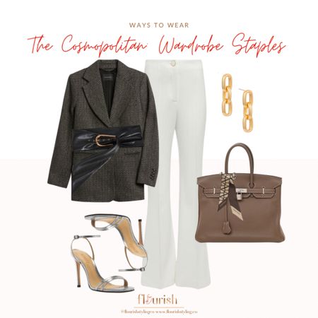 Tap into the ultimate Cosmopolitan style with this look inspired by this Style Archetype’s wardrobe staples. This look takes you from business lunch to a smart (mock)cocktail at the end of the work day. 

#LTKshoecrush #LTKFind #LTKworkwear