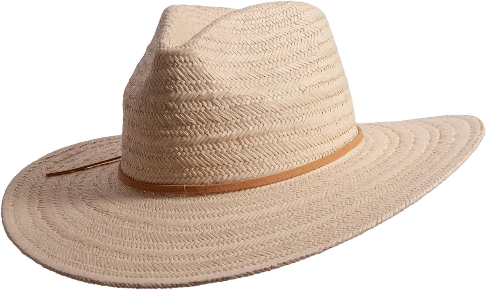 American Hat Makers Paulo Natural Straw Sun hat Parent | Amazon (US)