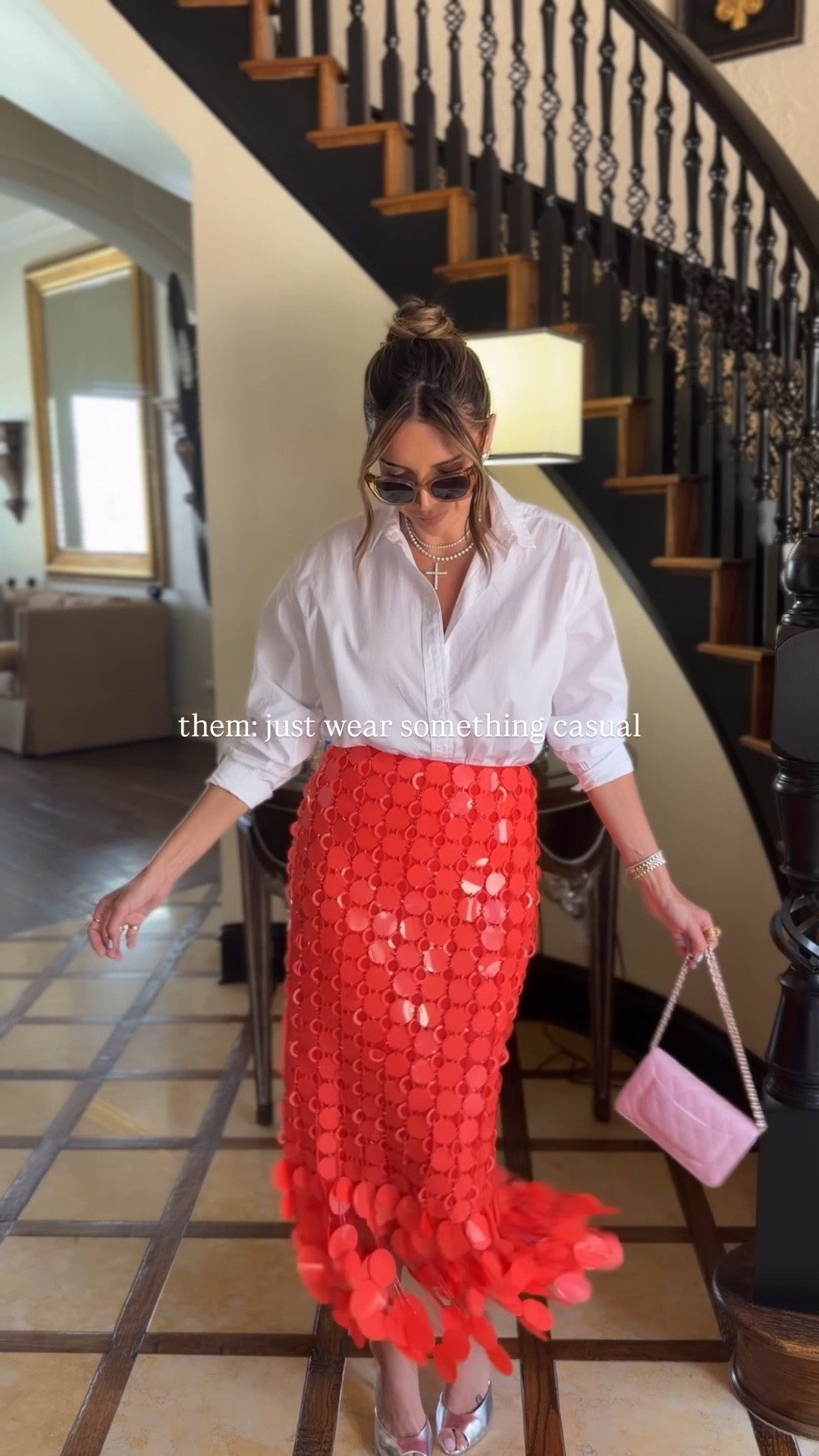 my version of casual:

skirt: 4
top: small

#LTKdayinmylife #LTKootd