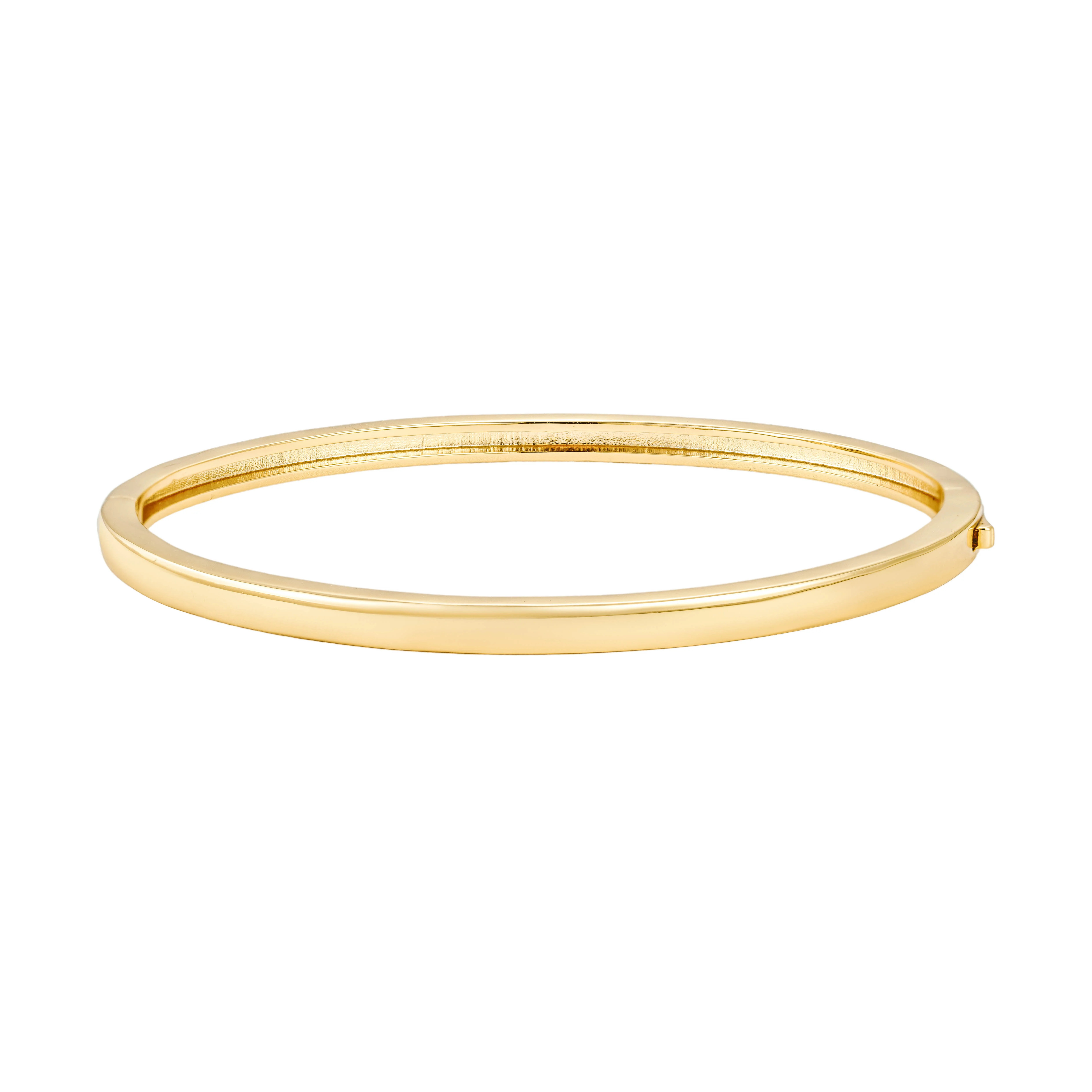 Classic Bangle • BR073 18K Gold | Caitlyn Minimalist