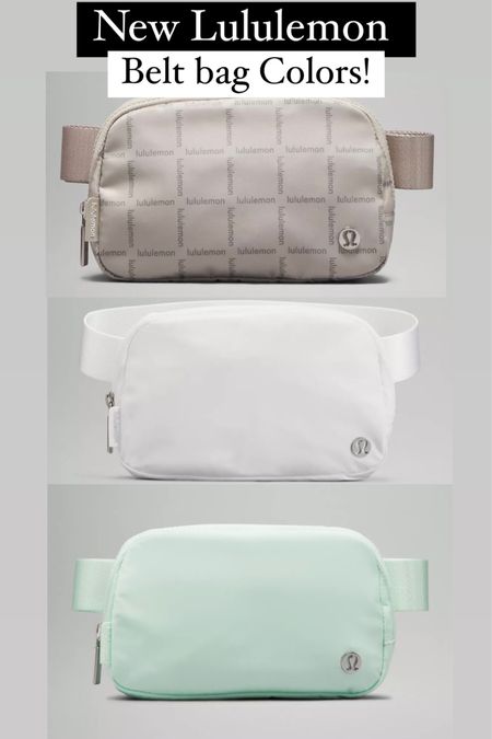 New lululemon belt bag colors! Just in time for spring break 

#LTKitbag #LTKFind #LTKfit