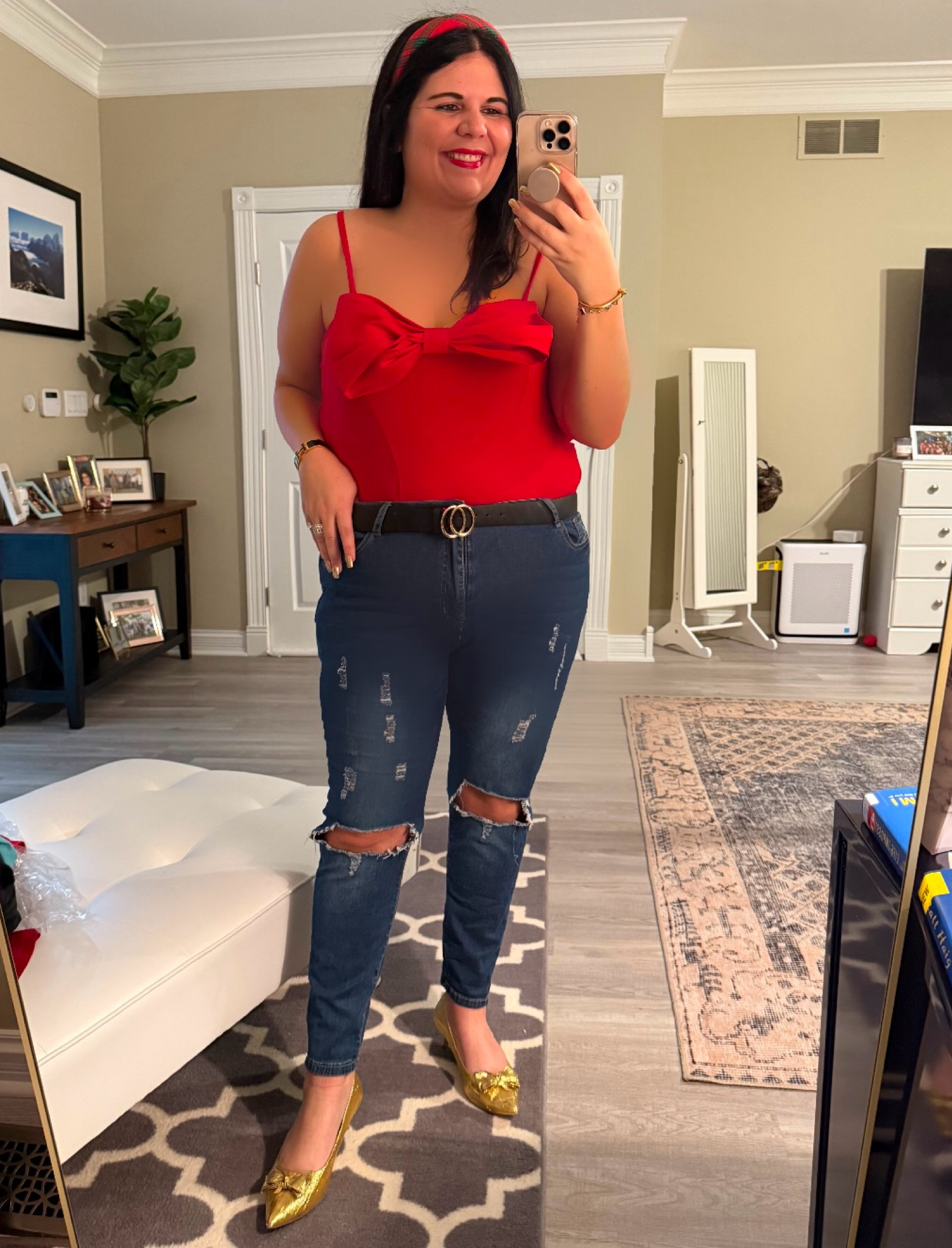 Any occasion that allows me to wear my wedding shoes is a win! We had such a festive evening last night at my best friend’s cookie exchange and it was fun dressing up, too! 

#LTKParties #LTKHoliday #LTKSeasonal