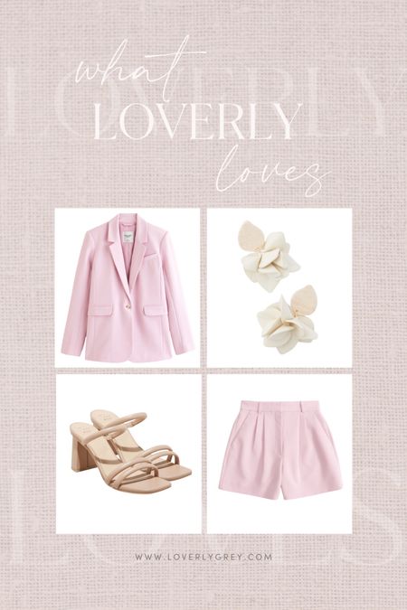 I love this pink blazer and shorts! Perfect for spring 👏

Loverly Grey, Abercrombie set

#LTKSeasonal #LTKstyletip