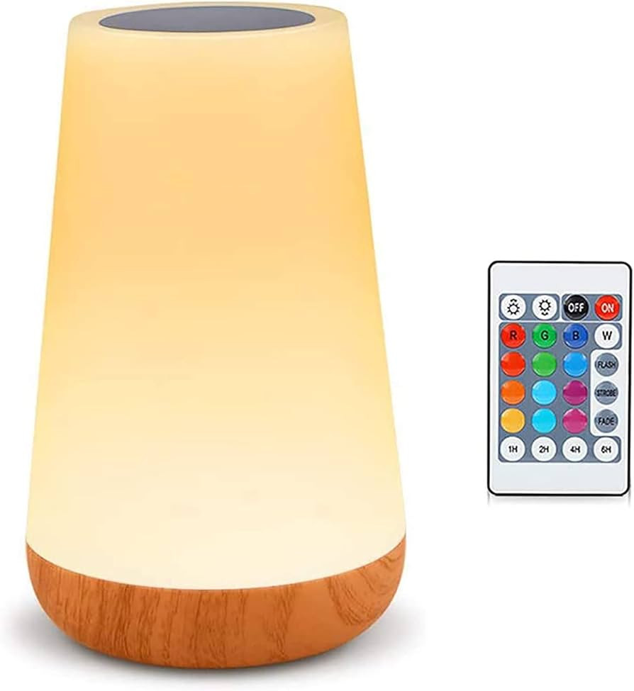 Amouhom Veilleuse LED pour chambre à coucher - Petite lampe de chevet pour bébé - Lumière bla... | Amazon (CA)