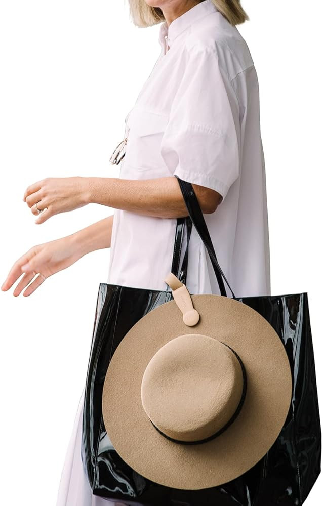 KLIPSTA Hat Clip - Magnetic Hat Holder for Traveling Bags, Backpacks, Purses, Totes and More, Han... | Amazon (US)