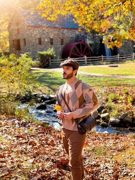 Autumn Outfit For Men / Fall Look / Argyle Sweater Cardigan / Fall Style / Autumn Look

#LTKstyletip #LTKunder50 #LTKmens
