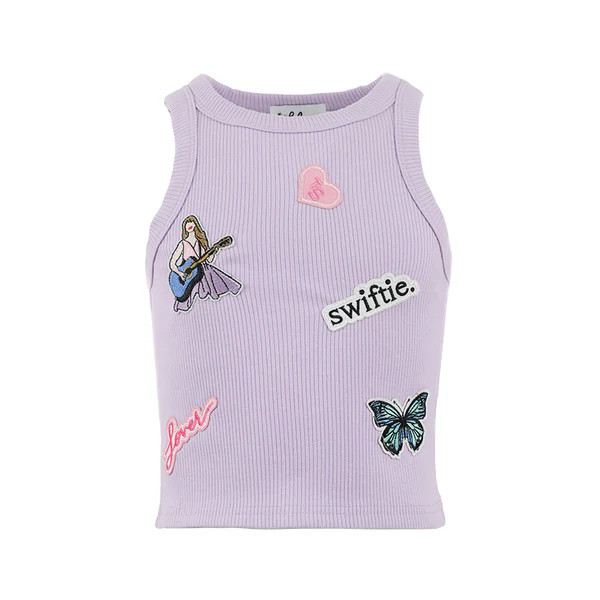 Lavender Swiftie Summer Top | Lola + The Boys