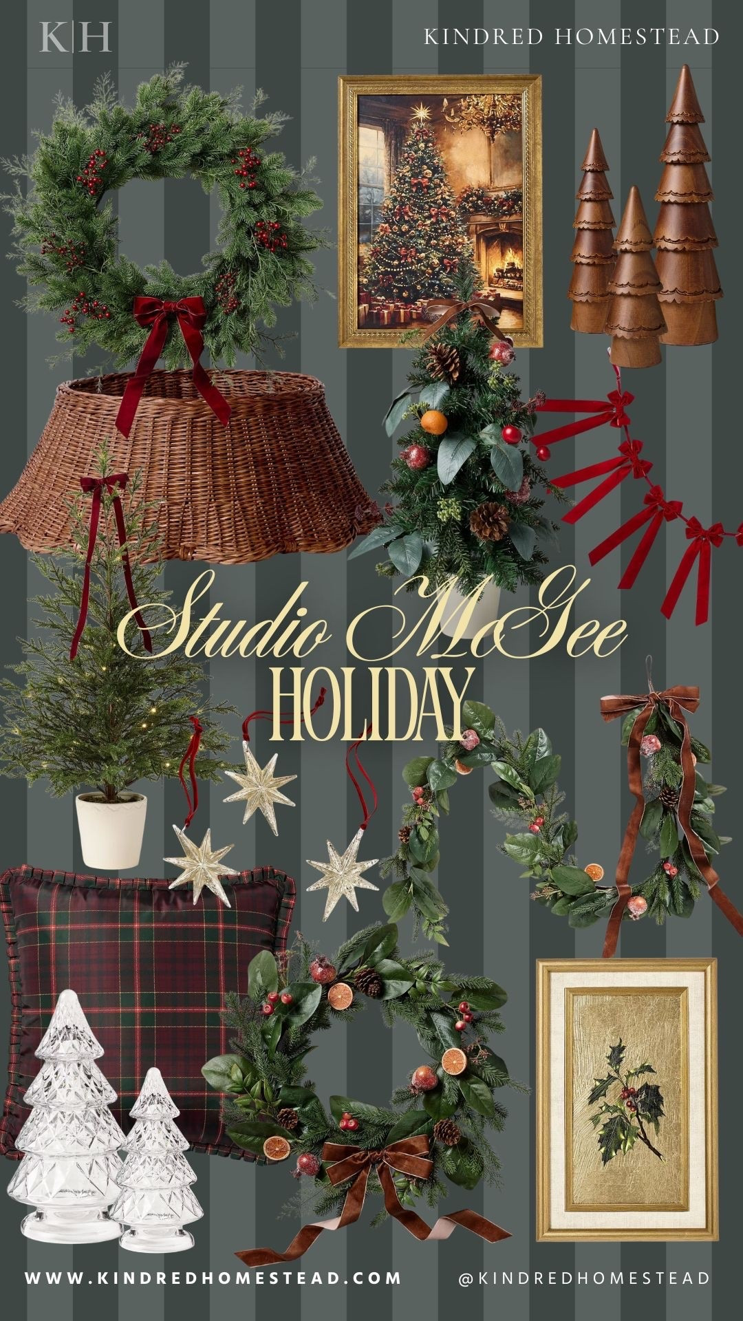 Holiday is officially making its way in. ✨ The new Studio McGee collection at Target has arrived, and there’s so much to love for a home that feels collected, classic, and still completely lived in. A few favorites for bringing that little bit of Christmas magic home.