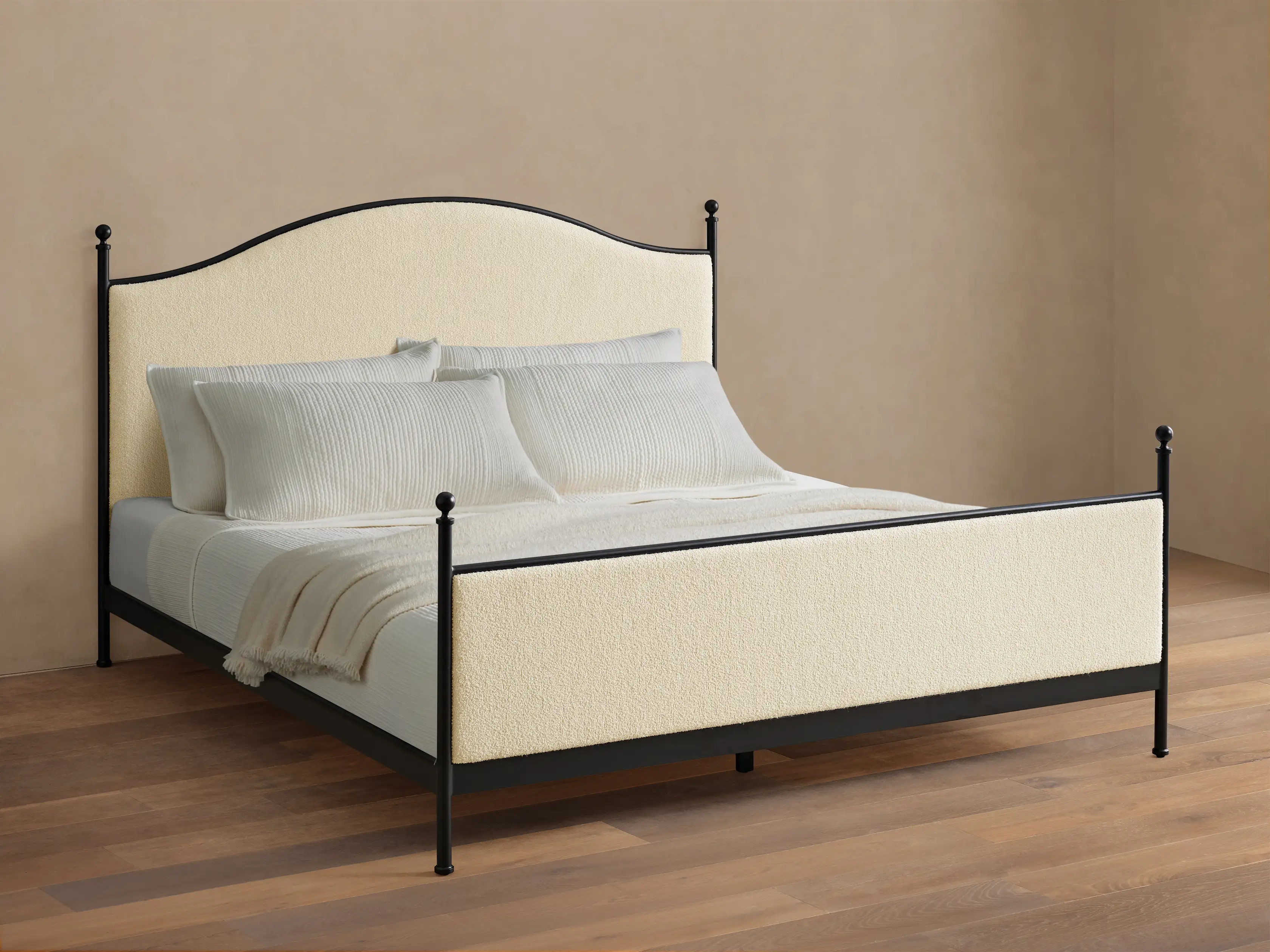 Kimber Upholstered Bed | Arhaus