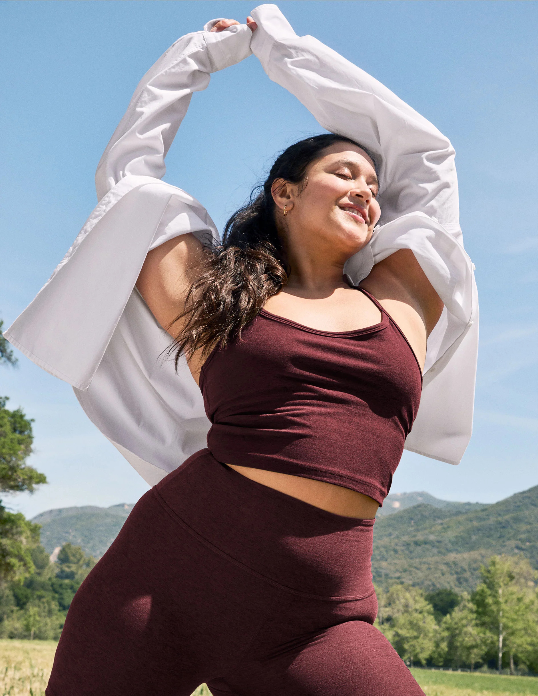 Spacedye Slim Racerback Cropped Tank | Beyond Yoga | Beyond Yoga