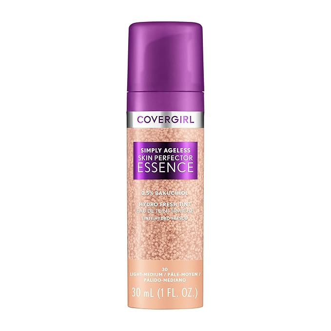 Covergirl Simply Ageless Skin Perfector Essence Foundation, 30 Light-Medium, Tinted Skin Perfecto... | Amazon (US)