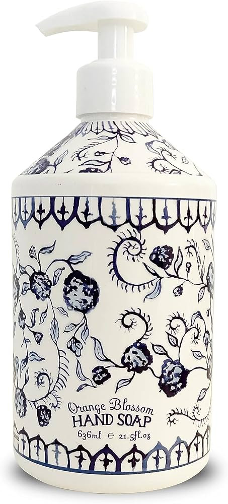 Home & Body Co. Deruta Style Orange Blossom Liquid Hand Soap 21.5 Fl.Oz. | Amazon (US)