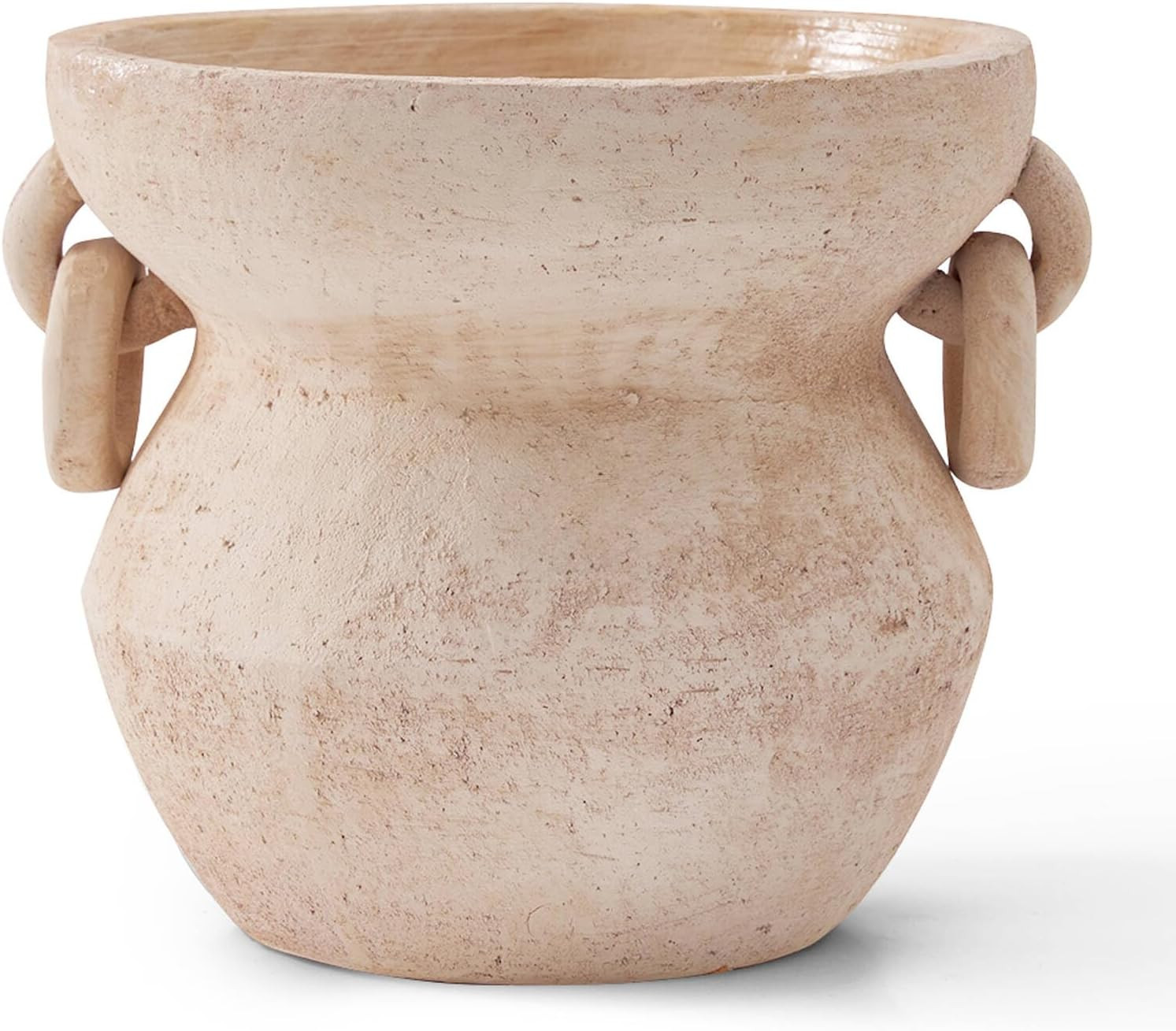 MIYUKI Rustic Vase for Home Decor, Decorative Pottery Terracotta Vase for Living Room, Table, She... | Amazon (US)