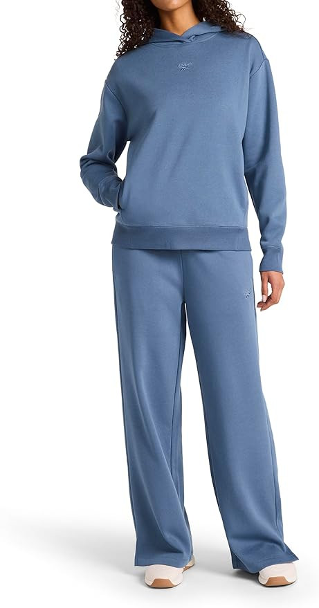 Reebok Women's Swift Hoodie Set, Standard Fit, Midweight Cotton-poly Fabric | Amazon (US)