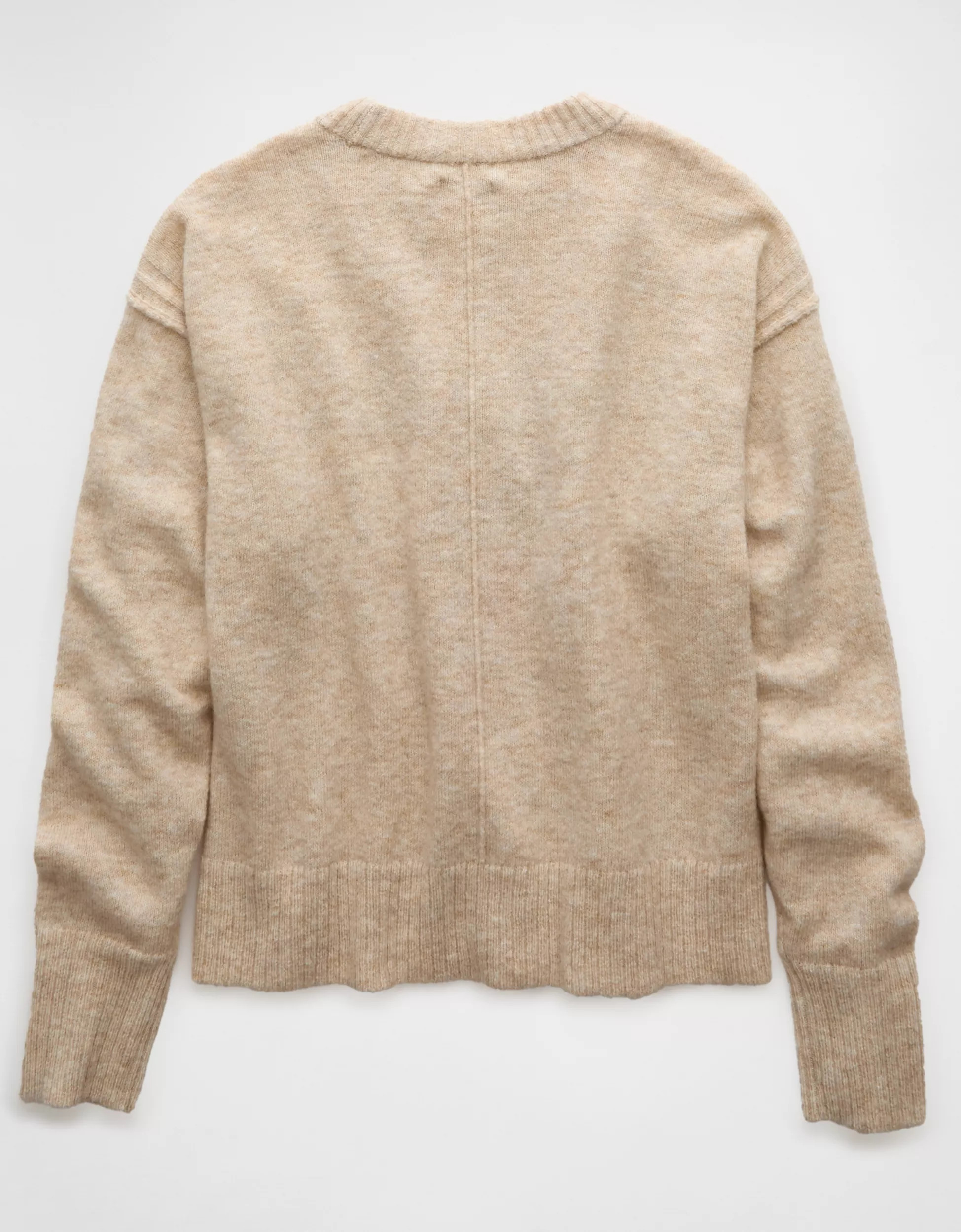 AE Whoa So Soft Cherry Crew Neck Sweater | American Eagle Outfitters (US & CA)