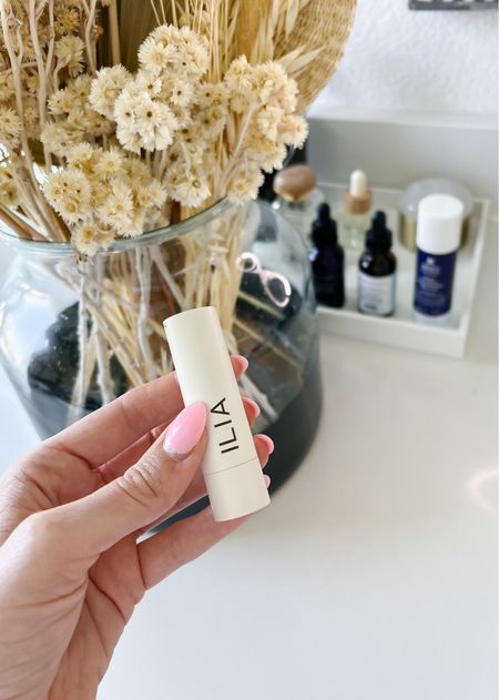 Ilia lip balm perfect for all day wear! I appreciate that it’s not too sticky, long lasting and has the perfect amount of shine. Comes in several other shades but I love the shade “hold me”.

#LTKbeauty