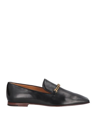 Tod's Woman Loafers Black Size 5.5 Leather | YOOX (US)