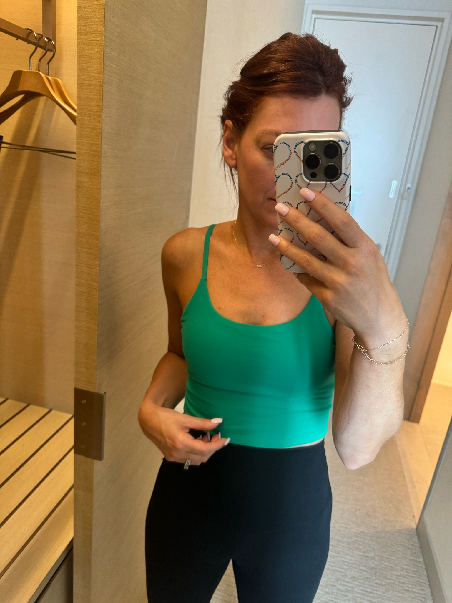 Officially on board with Amazon workout gear. I’m a medium. 
