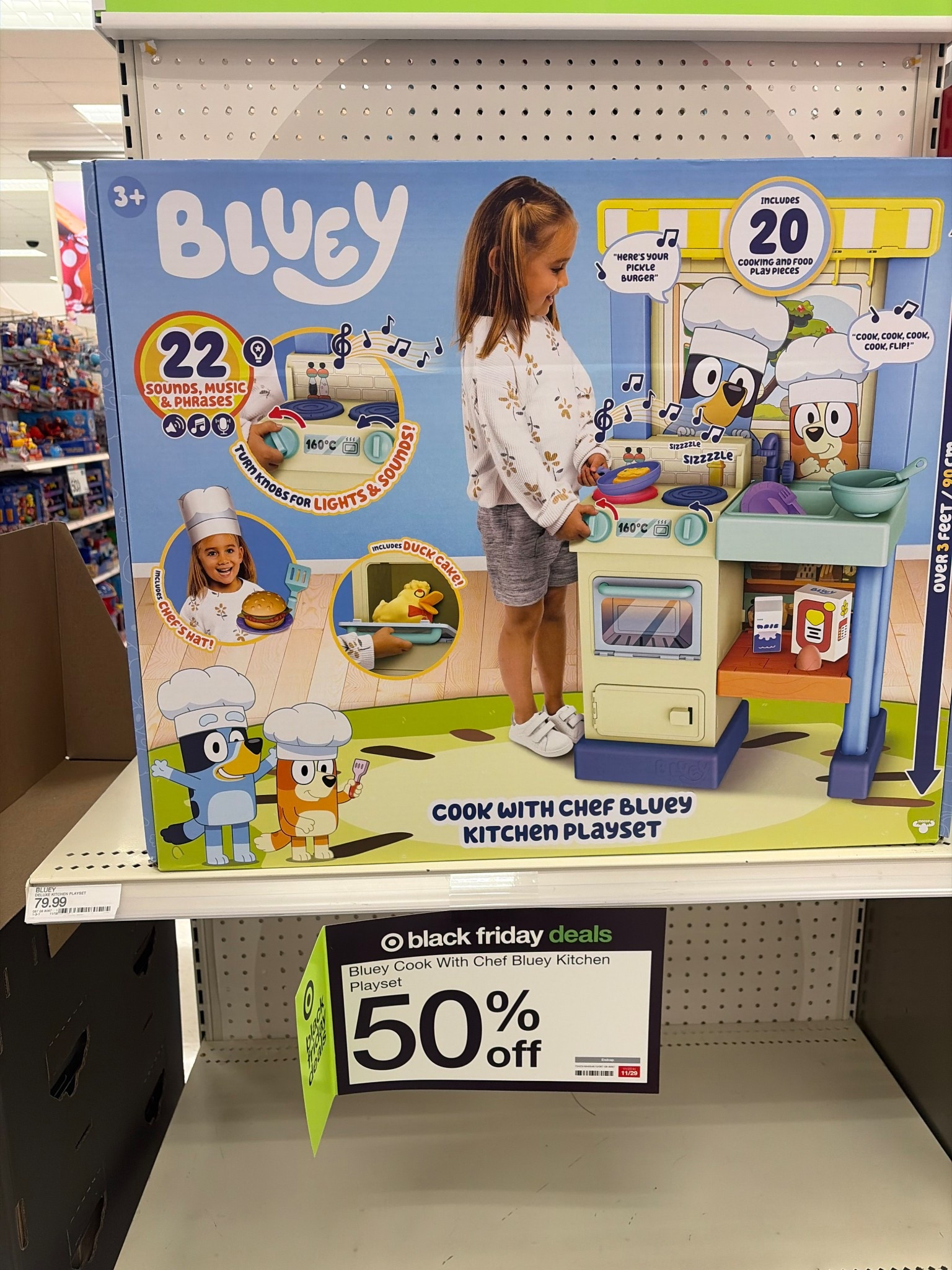 Jordy is going to be SO EXCITED for this Bluey Kitchen! 50% off at Target for Black Friday!

#LTKSaleAlert #LTKGiftGuide #LTKKids