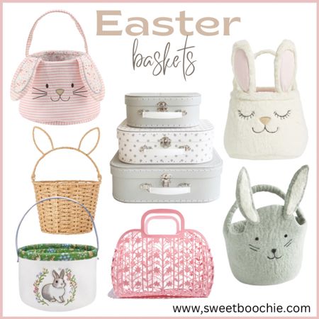 Easter basket round up! I thought these little stacking boxes could be a cute spin on an Easter basket and then used as decor on a bedroom dresser to store accessories or tiny toys! Also the jelly basket could double as a great beach bag!  

Easter, easter basket, jelly bag, Easter baskets, bunny basket  

#LTKhome #LTKSeasonal #LTKbaby